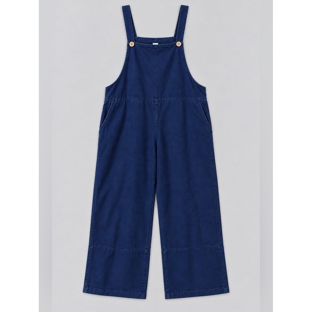 Womens Wide Leg Jumpsuit Large Oversized Lounge Bohemian Blue